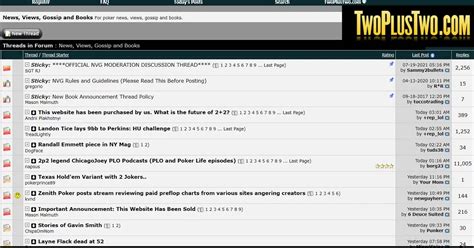 2plus2 poker forums|Two Plus Two Forums Sold For an Undisclosed Fee.